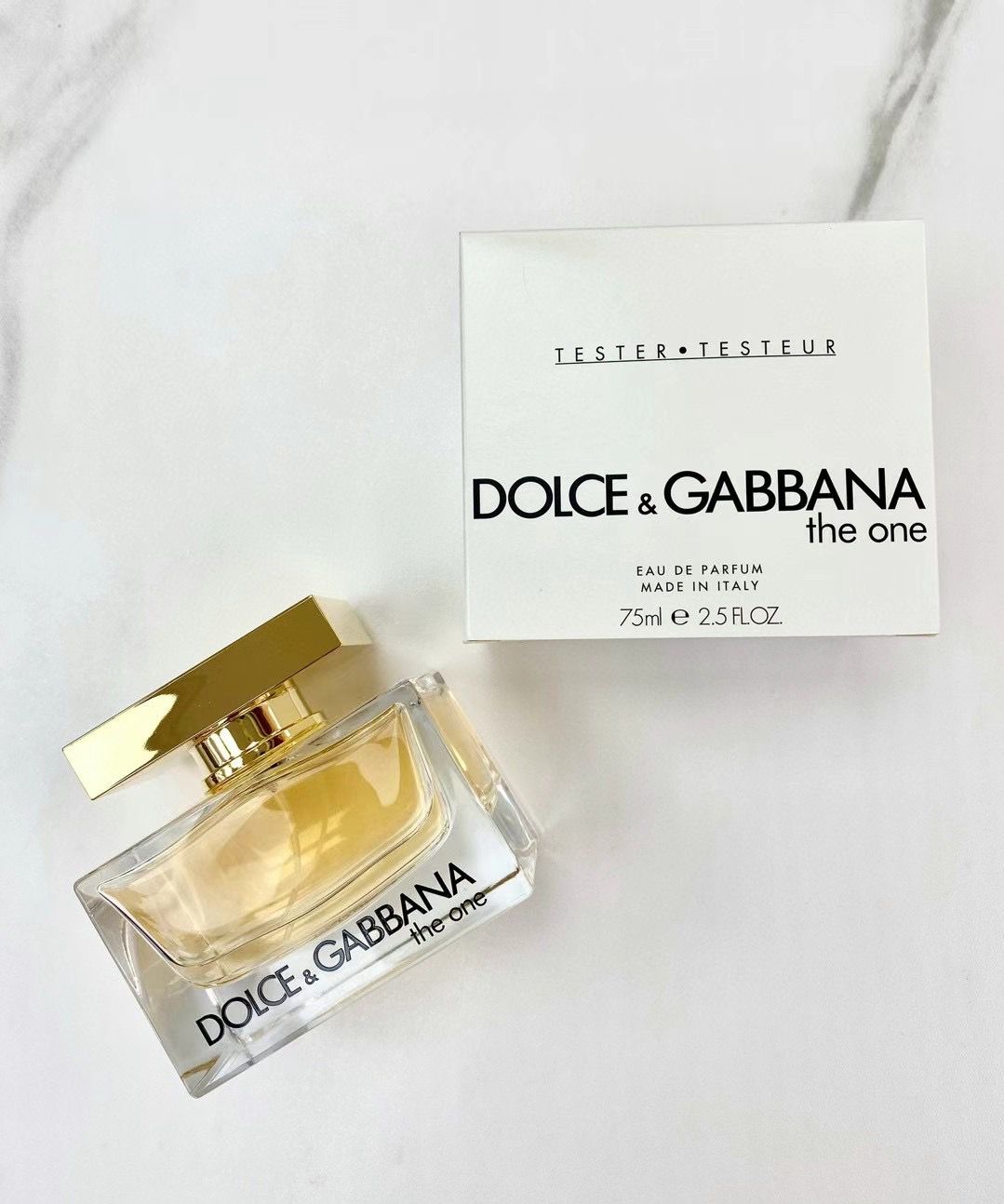現貨🌸免稅正品 Dolce&Gabbana The One女士香水75ml 白盒 | 落單後約3-5個工作天寄出