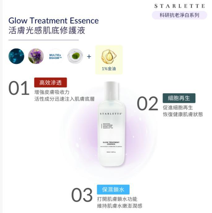 現貨🌸STARLETTE 活膚光感肌底修護液 100ML | 落單後約3-5個工作天寄出
