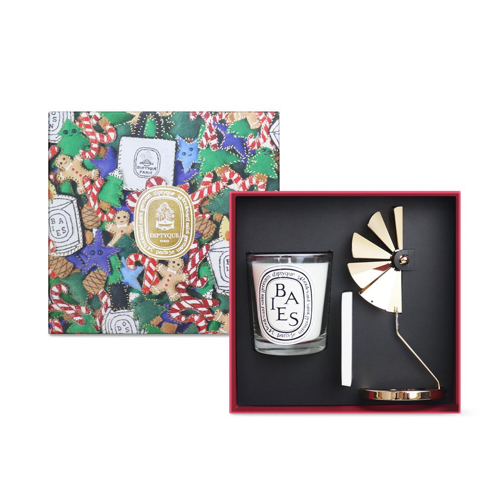🌸Diptyque 2024 聖誕限量 旋轉燭罩及漿果蠟燭 190g | 預訂約1-2星期