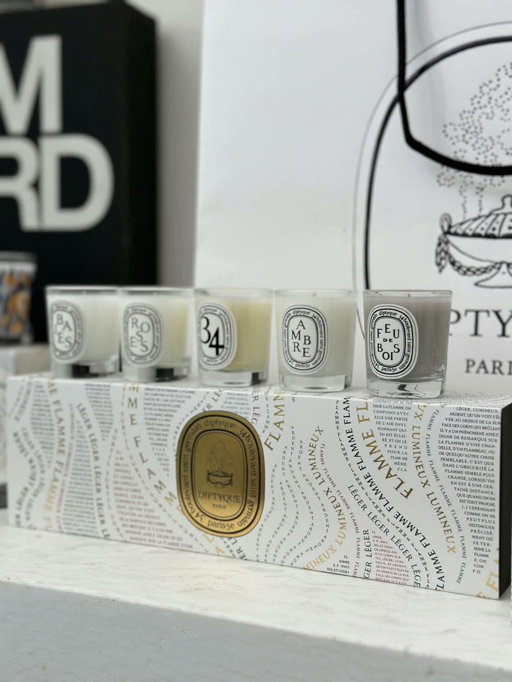 🌸Diptyque蒂普提克限定香薰蠟燭五件套 | 預訂約1-2星期