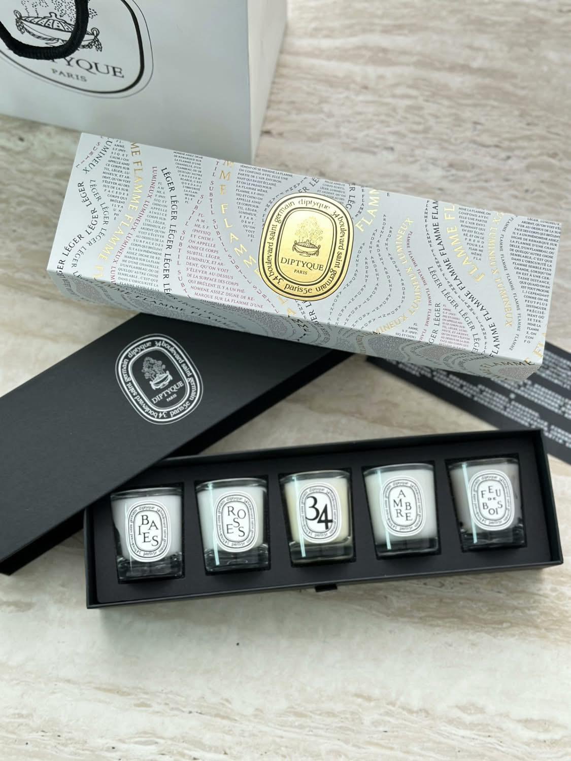 🌸Diptyque蒂普提克限定香薰蠟燭五件套 | 預訂約1-2星期
