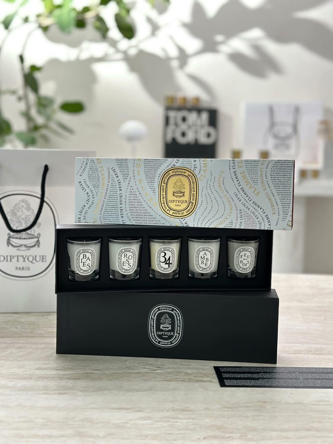🌸Diptyque蒂普提克限定香薰蠟燭五件套 | 預訂約1-2星期