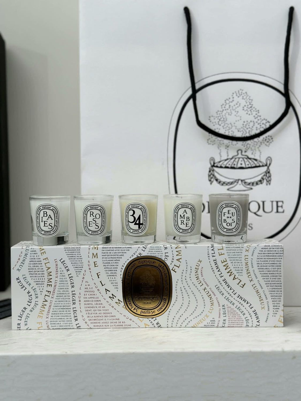🌸Diptyque蒂普提克限定香薰蠟燭五件套 | 預訂約1-2星期