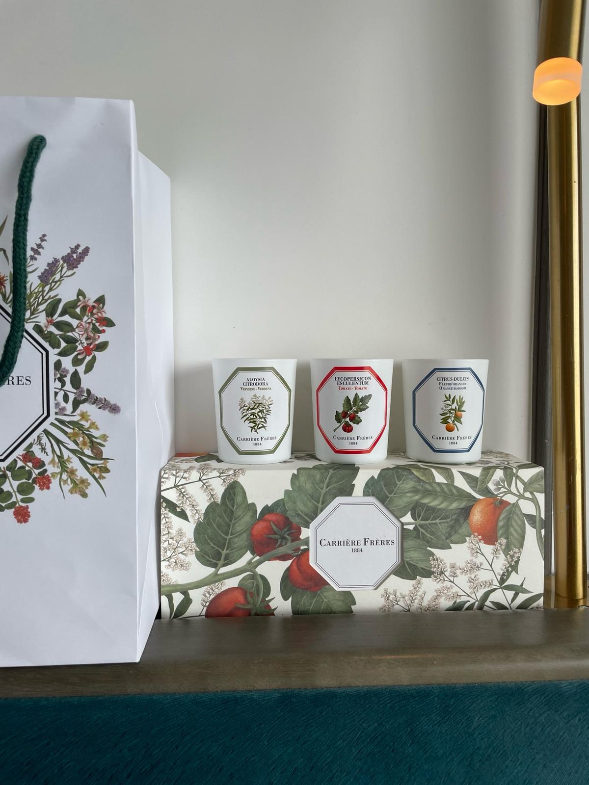 🌸Carriere Freres香薰蠟燭三件套 | 預訂約2-3星期