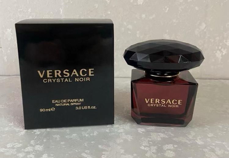 🌸VERSACE Crystal Noir 凡賽斯 黑鑽/星夜水晶 女性EDP 90ml | 預訂約2-3星期