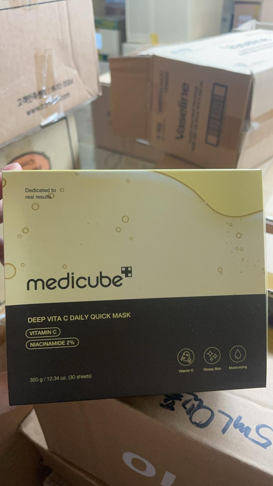 現貨🌸新品💕medicube Deep維C日常急救面膜 30片 | 落單後約3-5個工作天寄出