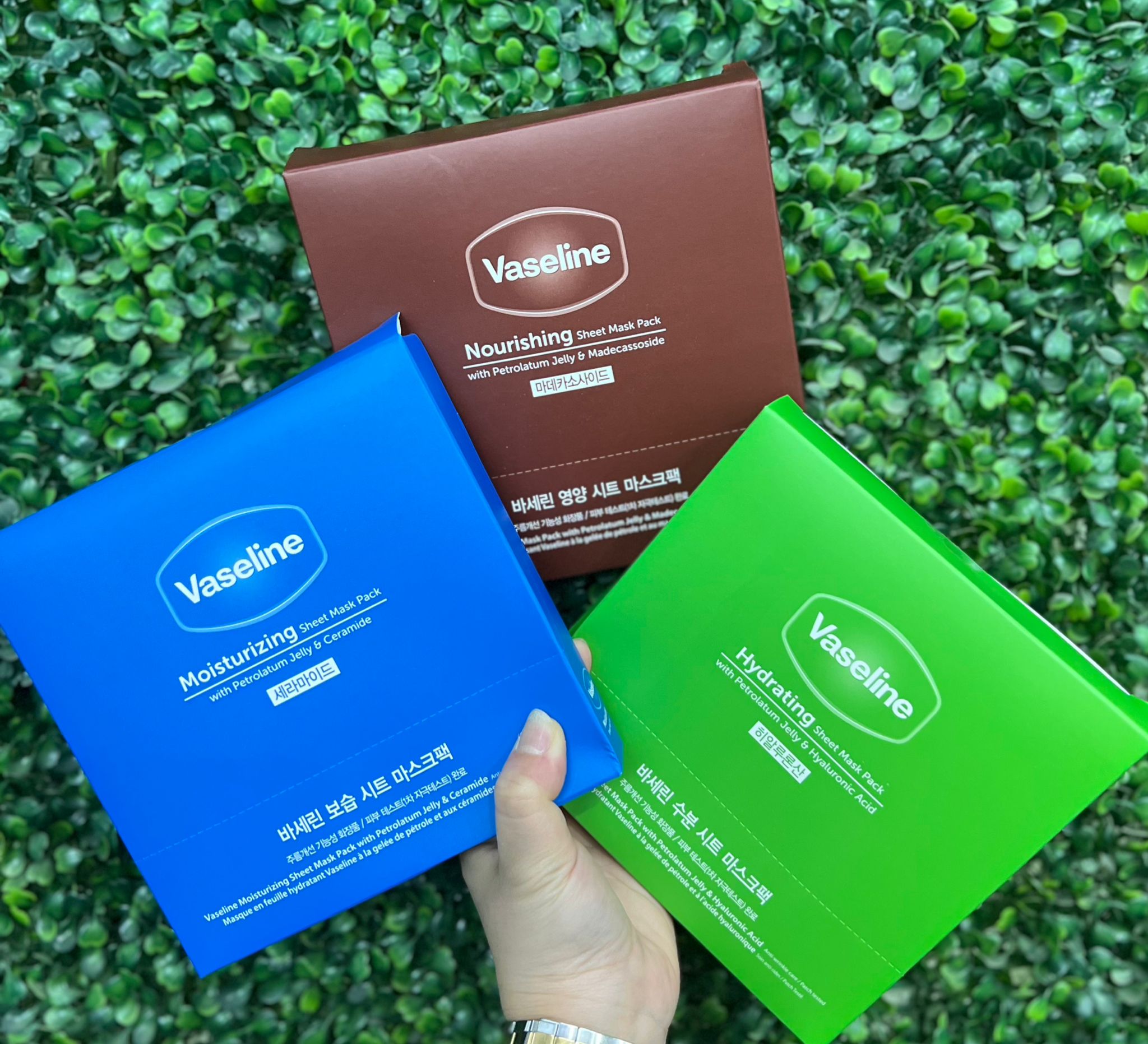 現貨🌸❤️韓國製 Vaseline 凡士林 高效保濕面膜系列 (10片) ❤️ | 落單後約3-5個工作天寄出 娉婷貿易公司 Exquisite Beauty Trading Company