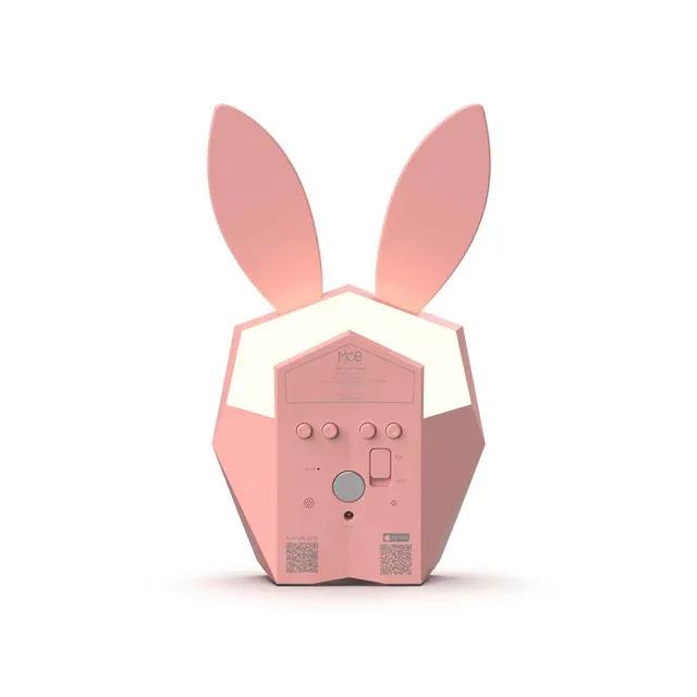 🌸香港行貨一年保養 法國品牌|MOB|兔耳造型LED電子鐘|小夜燈|擺設|磁吸黏附|警報功能 | 預訂約1-2星期 娉婷貿易公司 Exquisite Beauty Trading Company