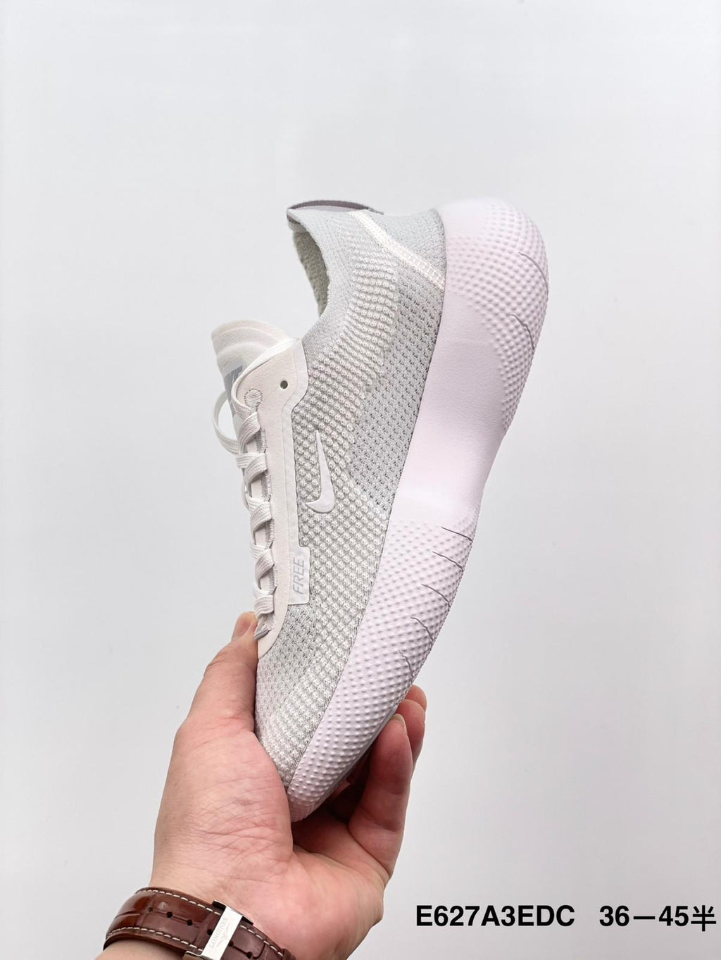 🌸Nike Free 2025 春夏新款透氣網面舒適生活休閒鞋 # 白 | 預訂約3-4星期(自行備註尺寸) 娉婷貿易公司 Exquisite Beauty Trading Company