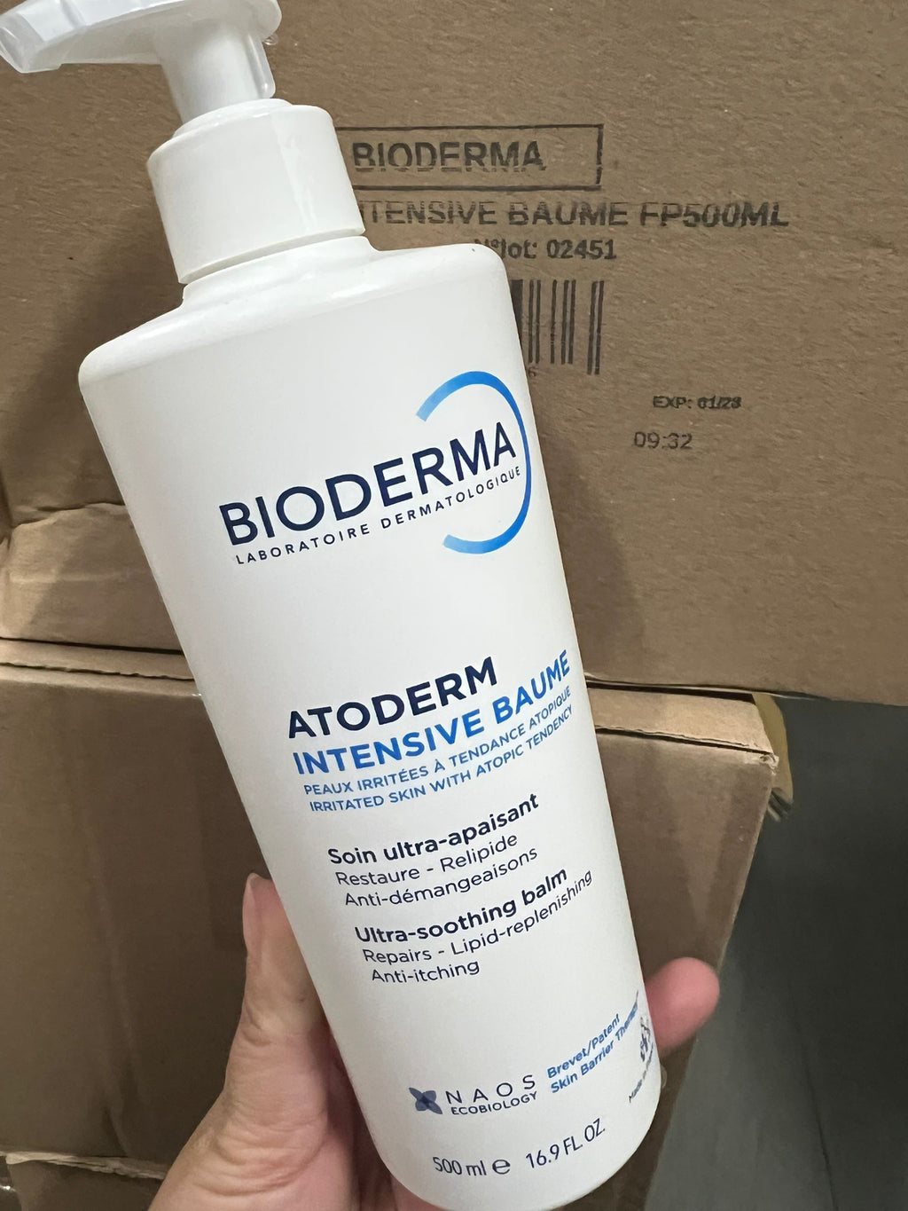 現貨🌸BIODERMA 貝德瑪 密集保濕身體乳 500ML | 落單後約3-5個工作天寄出