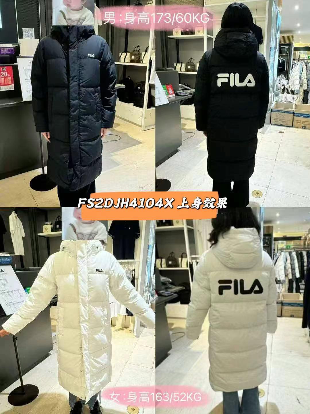 25/7截🌸韓國Fila 專門店/免稅店 Fila 夏天買羽絨反而係最抵😍韓國最受歡迎長款羽絨😍做緊7折再折😍年年爆單FILA羽絨 | 預訂約3-4星期(自行備註顏色及尺寸)