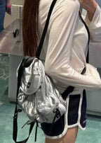 31/7截🌸🇰🇷Fennec 銀色蝴蝶結backpack | 預訂約3-4星期