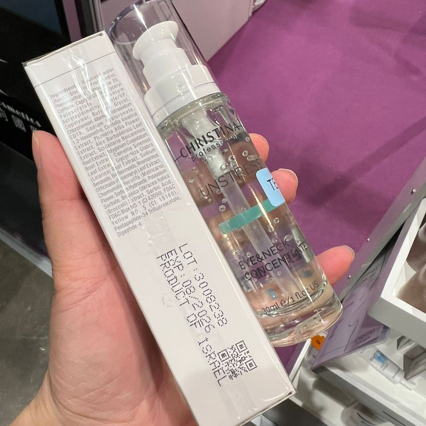 售完即止🌸Christina UNSTRESS 眼及頸部濃縮精華液 Eye and Neck Concentrate 30ml | 預訂約8月尾至9月初