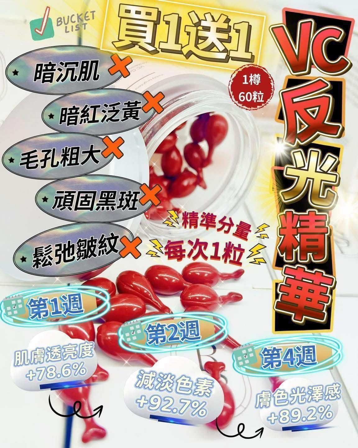 🌸Re S Pro • VC反光精華🔆 買一送一 | 預訂約2星期