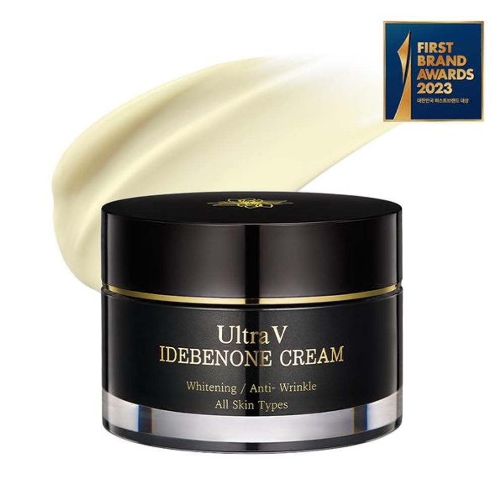 現貨🌸🇰🇷Ultra V IDEBENONE 艾地苯全效活膚逆齡面霜 (50ml)/2025升級版本⤴️ Ultra V 艾地苯Prestige Ampoule黃金亮澤美肌精華 （4vials*10ml） x1 | 落單後約3-5個工作天寄出 娉婷貿易公司 Exquisite Beauty Trading Company