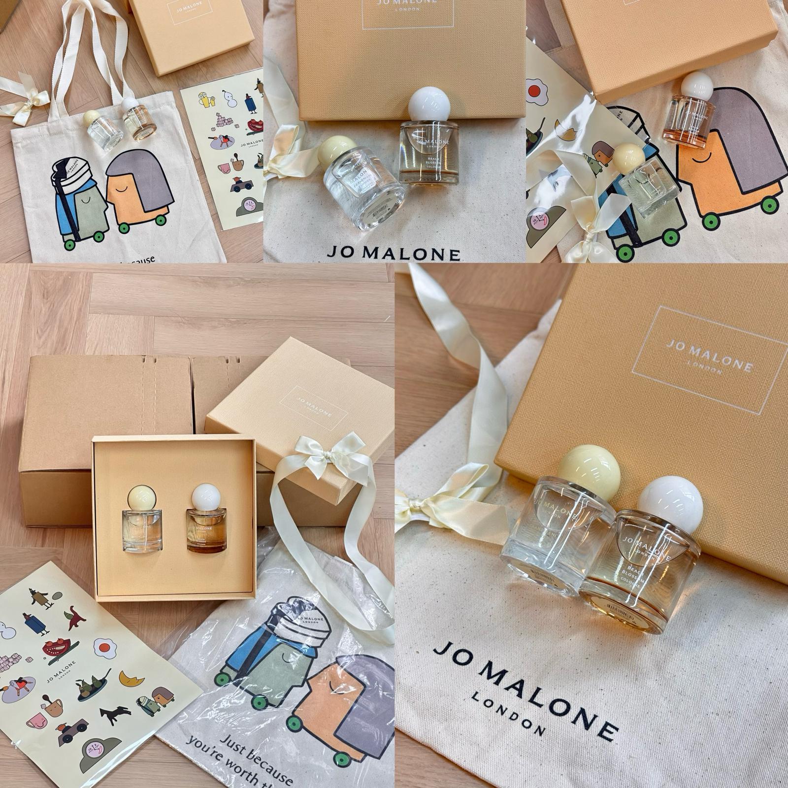 🌸Jo Malone •限量花開 限定禮盒🎁50ml*2 裡面贈品🎁托特帆布包！！貼紙！！ | 預訂約2-3星期