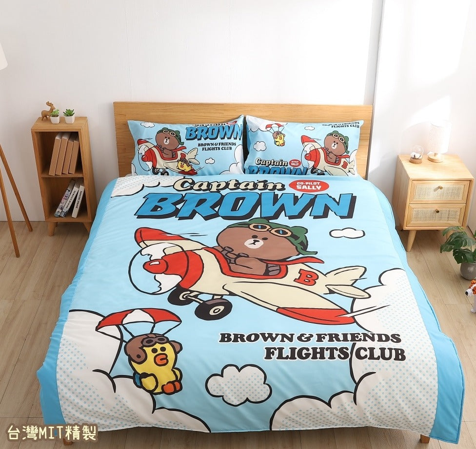 🌸💤MIT正版授權 卡通床包涼被組 | 預訂約4-6星期(自行備註款式)