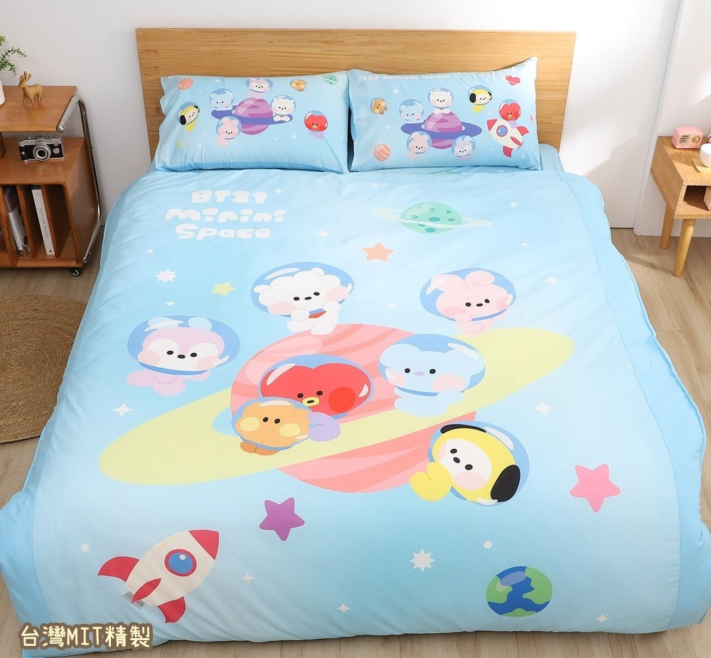 🌸💤MIT正版授權 卡通床包涼被組 | 預訂約4-6星期(自行備註款式)