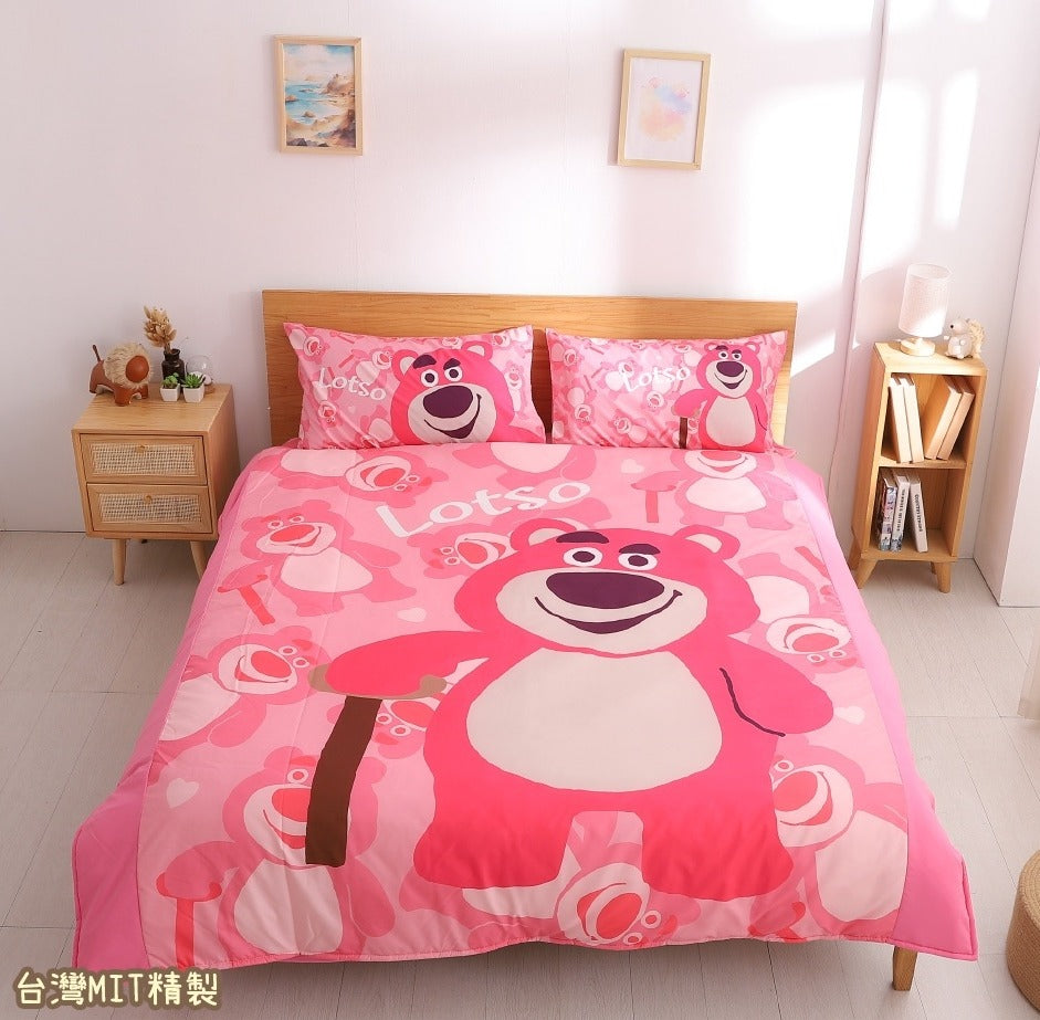🌸💤MIT正版授權 卡通床包涼被組 | 預訂約4-6星期(自行備註款式)