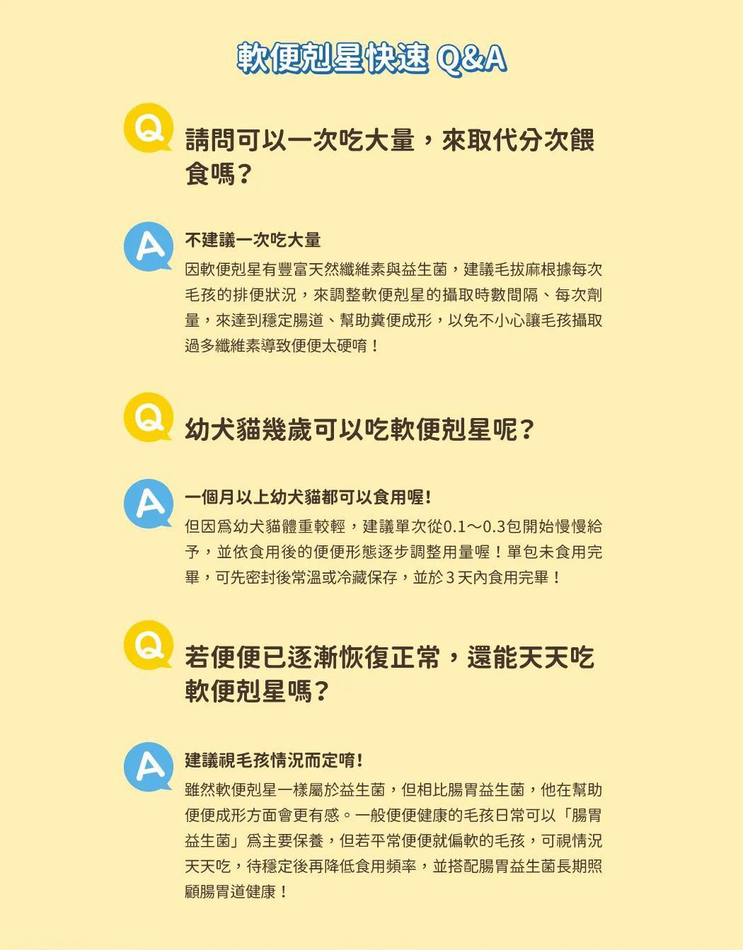 每月15/30號截單🌸汪喵星球 軟便剋星 1.5g X 20包 | 預訂 截單後約2-3星期到