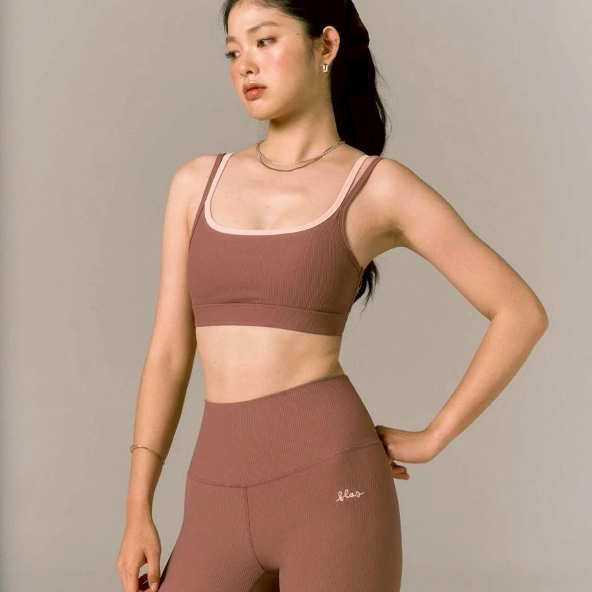 售完即止🌸🇹🇭The Flos Club Palette Back-Pocket Wide Ribbed Leggings | 預訂約3-4星期(自行備註顏色及尺寸)