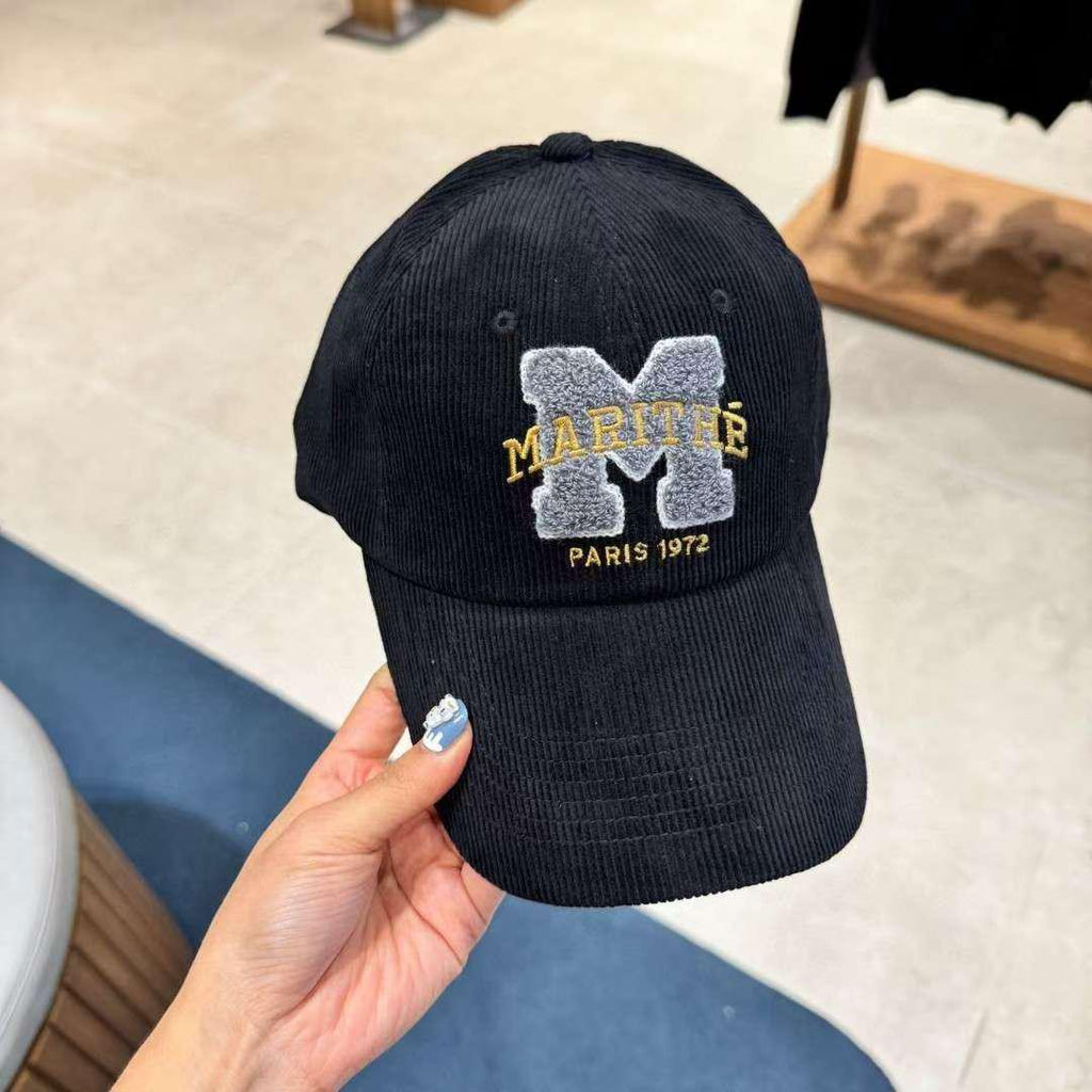 售完即止🌸韓國代購🇰🇷MARITHE MFG45FHG206 燈芯絨Cap | 預訂約3-4星期 娉婷貿易公司 Exquisite Beauty Trading Company