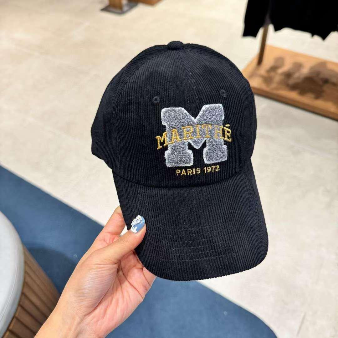 售完即止🌸韓國代購🇰🇷MARITHE MFG45FHG206 燈芯絨Cap | 預訂約3-4星期 娉婷貿易公司 Exquisite Beauty Trading Company