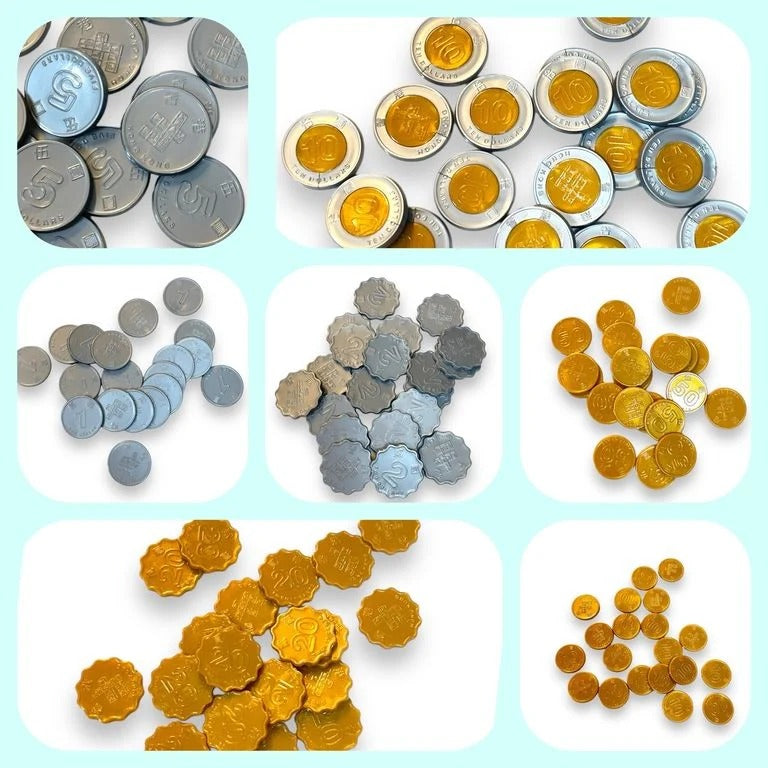 🌸香港錢幣遊戲套裝 | 預訂約2-3星期