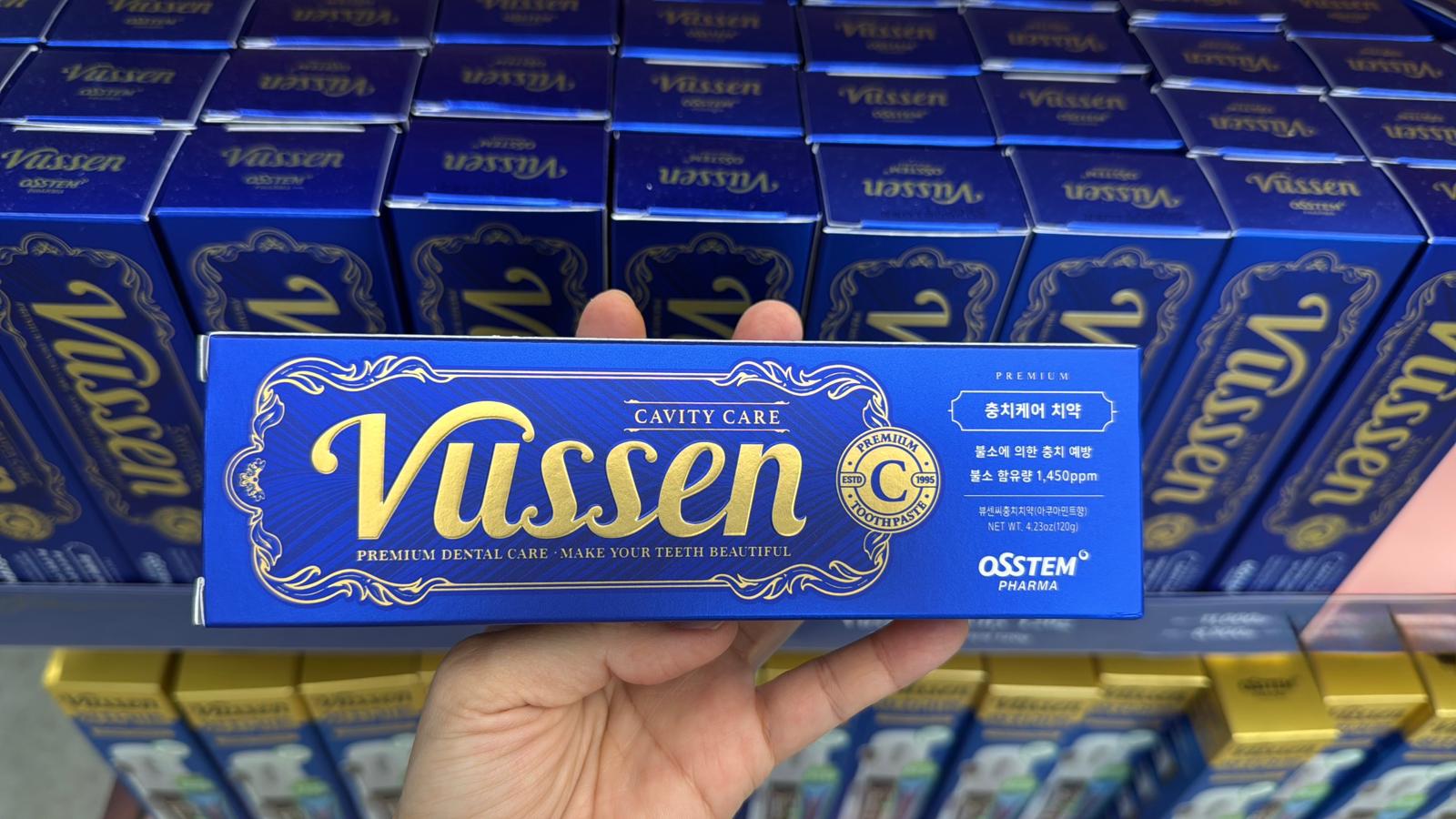 9月25日 23:00截🌸🇰🇷韓國牙醫推介Cavity Protection in the Day Whitening in the Morning &amp; Night Vussen C Cavity Care Toothpaste 120g | 預訂約10月初至中