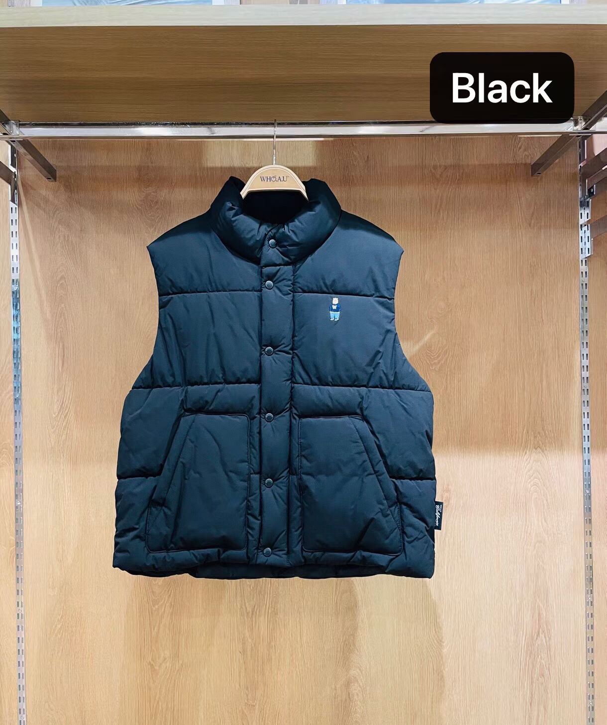 售完即止🌸韓國🇰🇷Who.A.U 係性價比最高又靚又抵😂Who.A.U 免稅店 2025 最新款折扣優惠 小熊🐻 新款棉馬甲 | 預訂約3-4星期