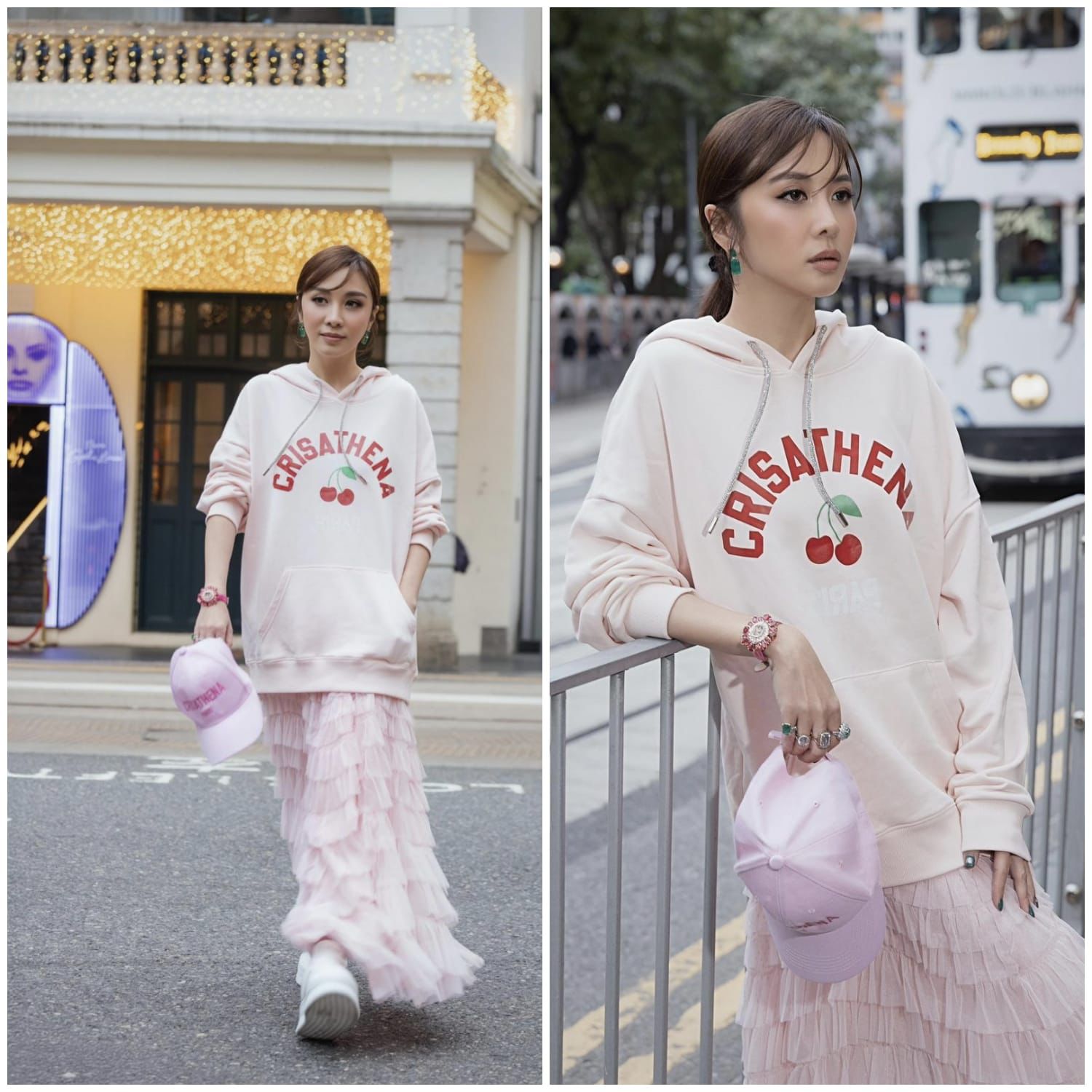 🌸香港現貨 Crisathena Cherry Hoodie | 預訂約5-7個工作天