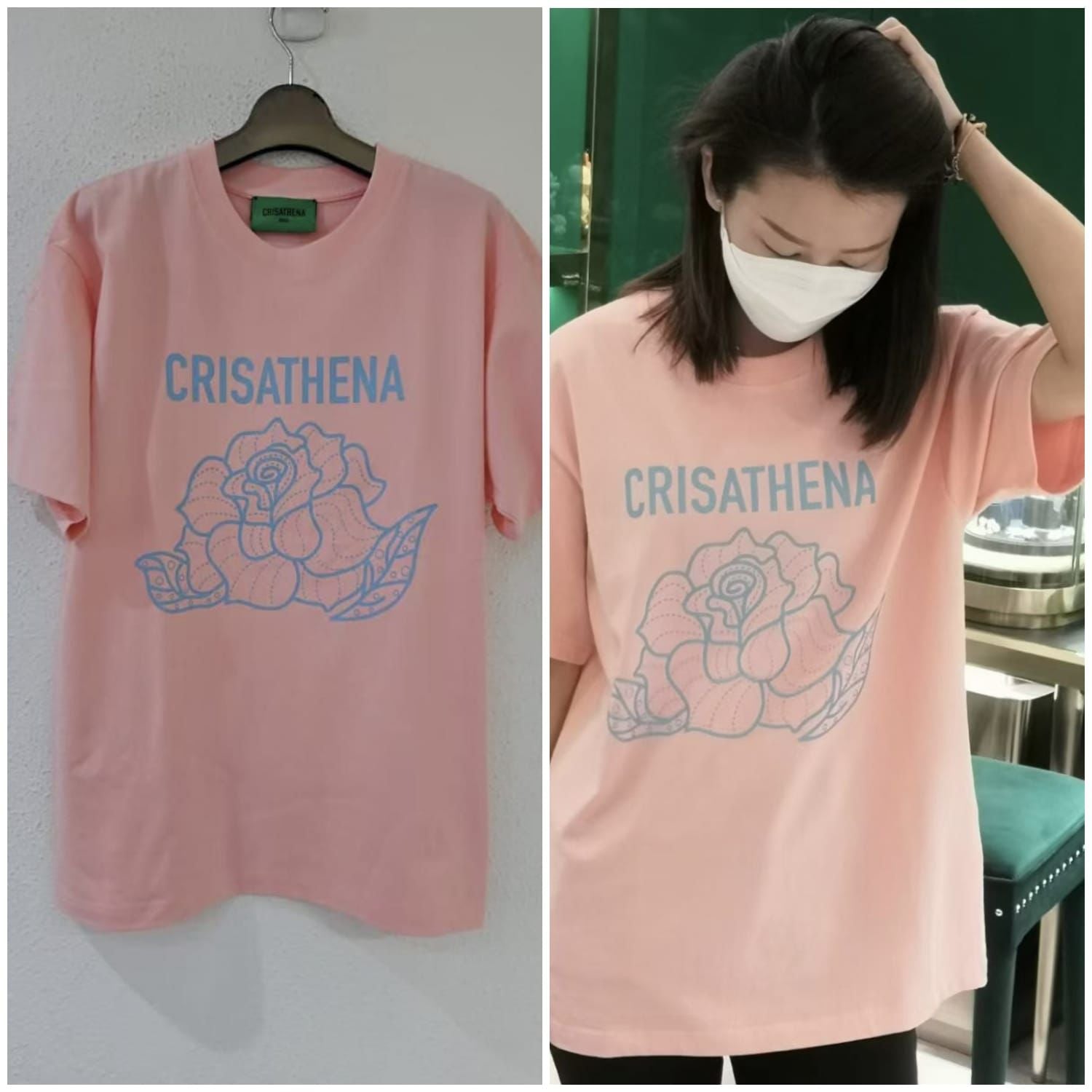 🌸香港現貨 Crisathena Rose T-Shirt | 預訂約5-7個工作天 娉婷貿易公司 Exquisite Beauty Trading Company