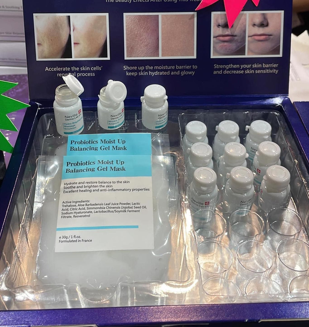現貨🌸Neville Derma Lab EX🪅益生菌多元急救煥膚療程 ⭐1套/6次| 落單後約3-5個工作天寄出 娉婷貿易公司 Exquisite Beauty Trading Company