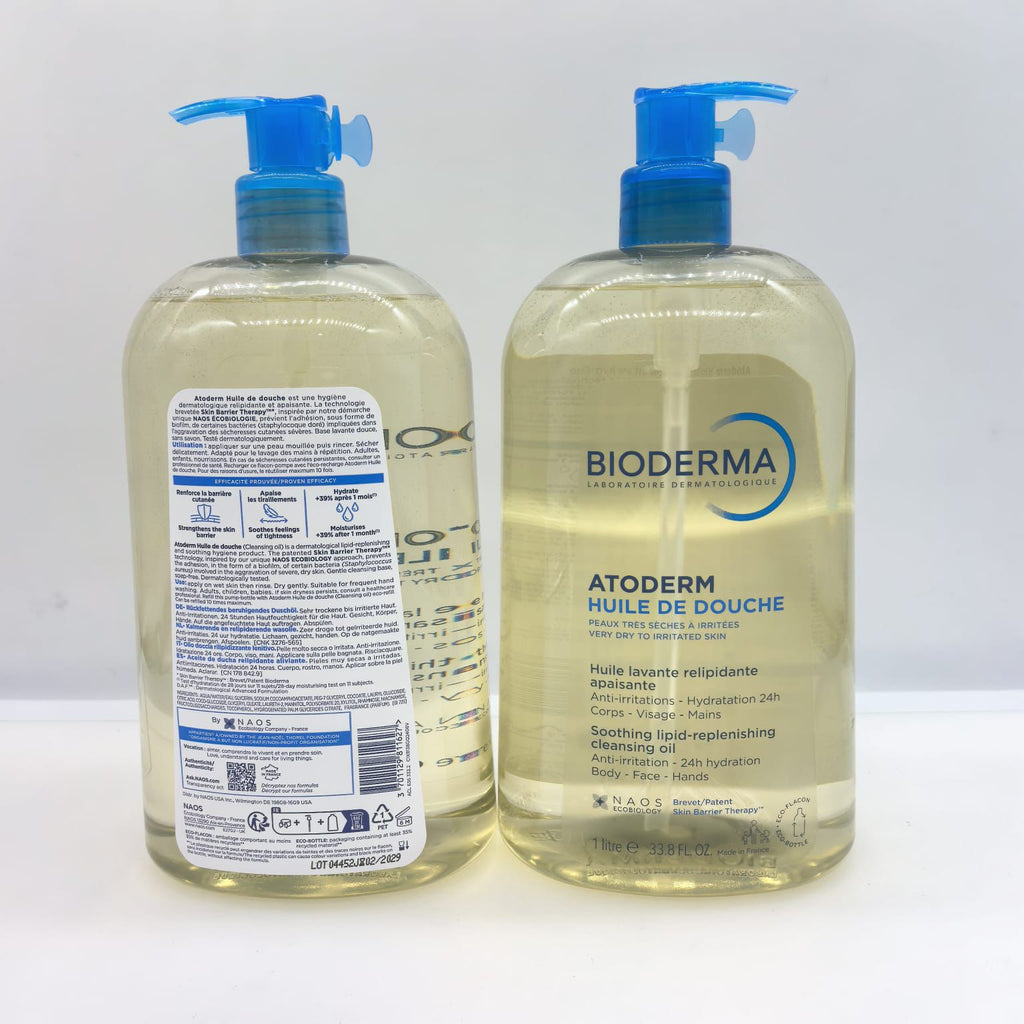 現貨🌸升級加強版 BIODERMA 貝德瑪 沐浴油 *1000ML(黃色) | 落單後約3-5個工作天寄出