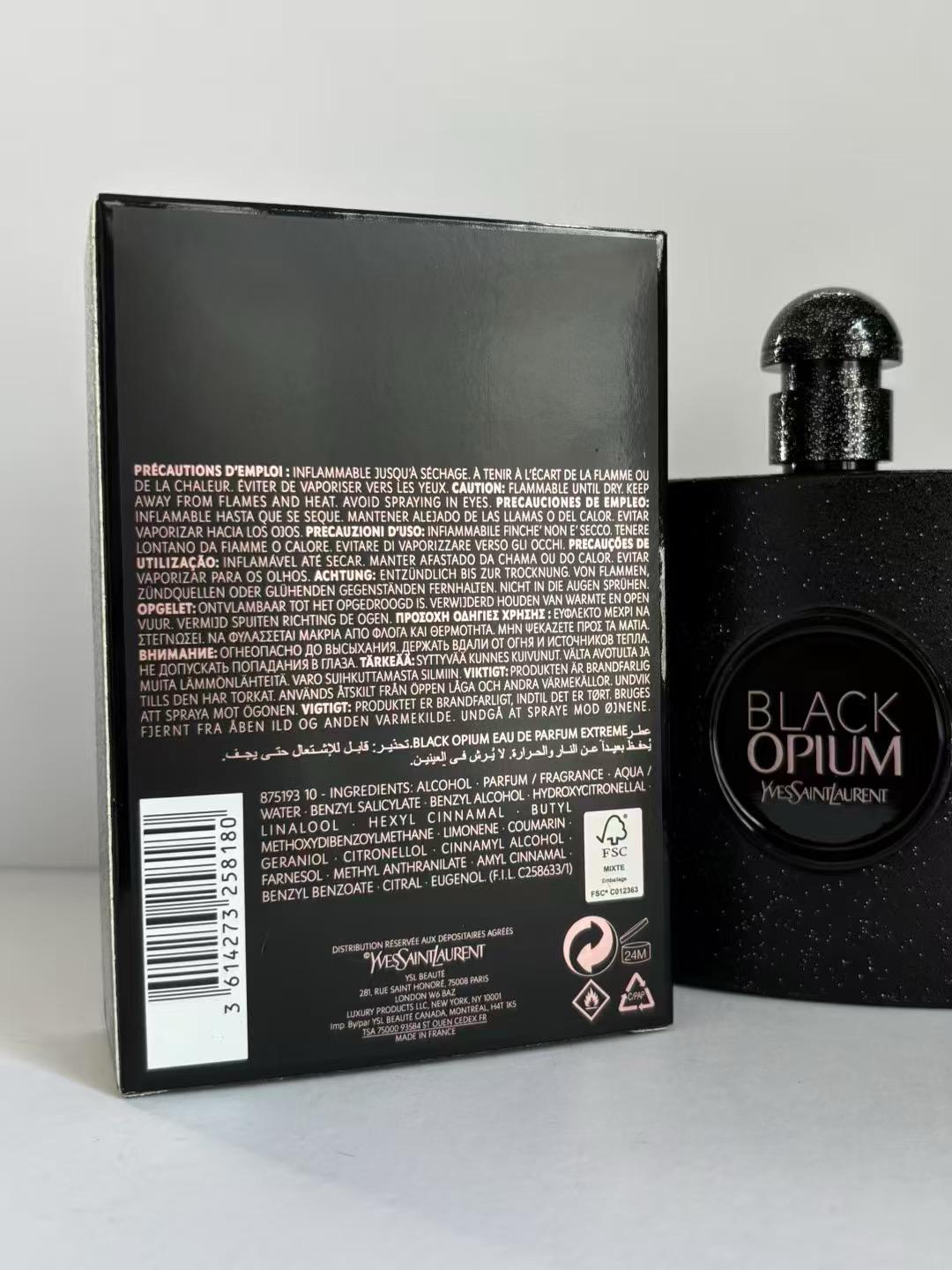 🌸YSL Black Opium黑鴉片極夜版香水90ml EDP Extreme | 預訂約2-3星期