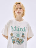 20/10截，長期訂貨🌸Mardi Mercredi 韓國專門店/免稅店 2025年最新款Tee 折扣優惠💕新上市🆕彩色碎花系列😍Mardi Mercredi TSHIRT FLOWERMARDI JARDIN_CREAM MOSSGREEN | 預訂約3-4星期 娉婷貿易公司 Exquisite Beauty Trading Company