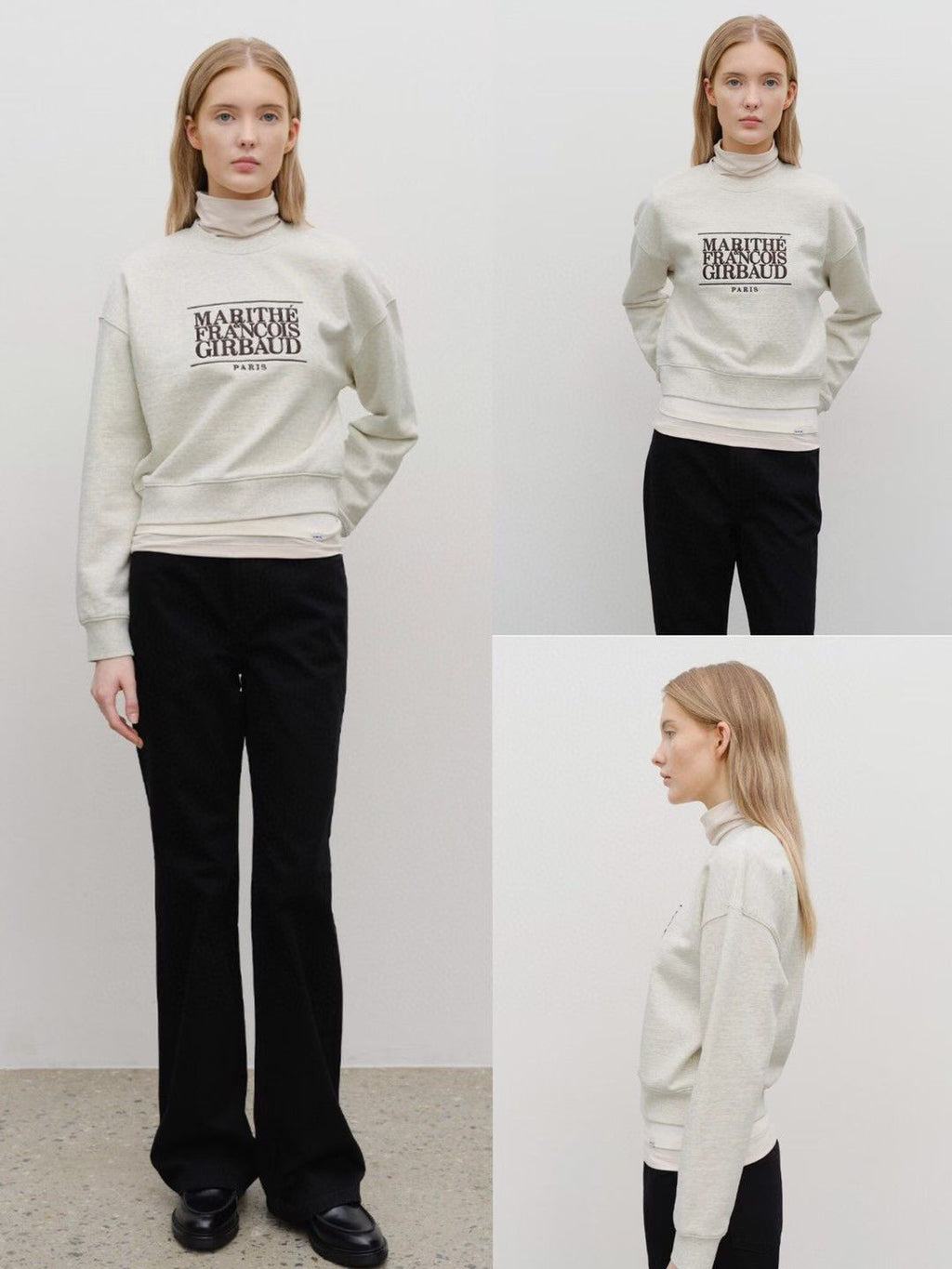 30/10/2025截🌸MARITHE FRANCOIS GIRBAUD 韓國專門店/免稅店 2025年秋冬 最新款衛衣外套系列 折扣優惠‼️W CLASSIC 大細 LOGO CROP SWEATSHIRT‼️新款靚靚女裝衛衣‼️ | 預訂約3-4星期