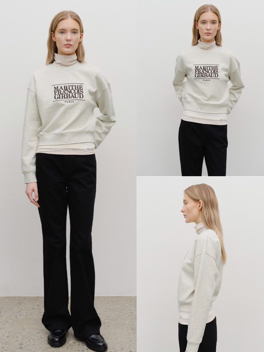 30/10/2025截🌸MARITHE FRANCOIS GIRBAUD 韓國專門店/免稅店 2025年秋冬 最新款衛衣外套系列 折扣優惠‼️W CLASSIC 大細 LOGO CROP SWEATSHIRT‼️新款靚靚女裝衛衣‼️ | 預訂約3-4星期