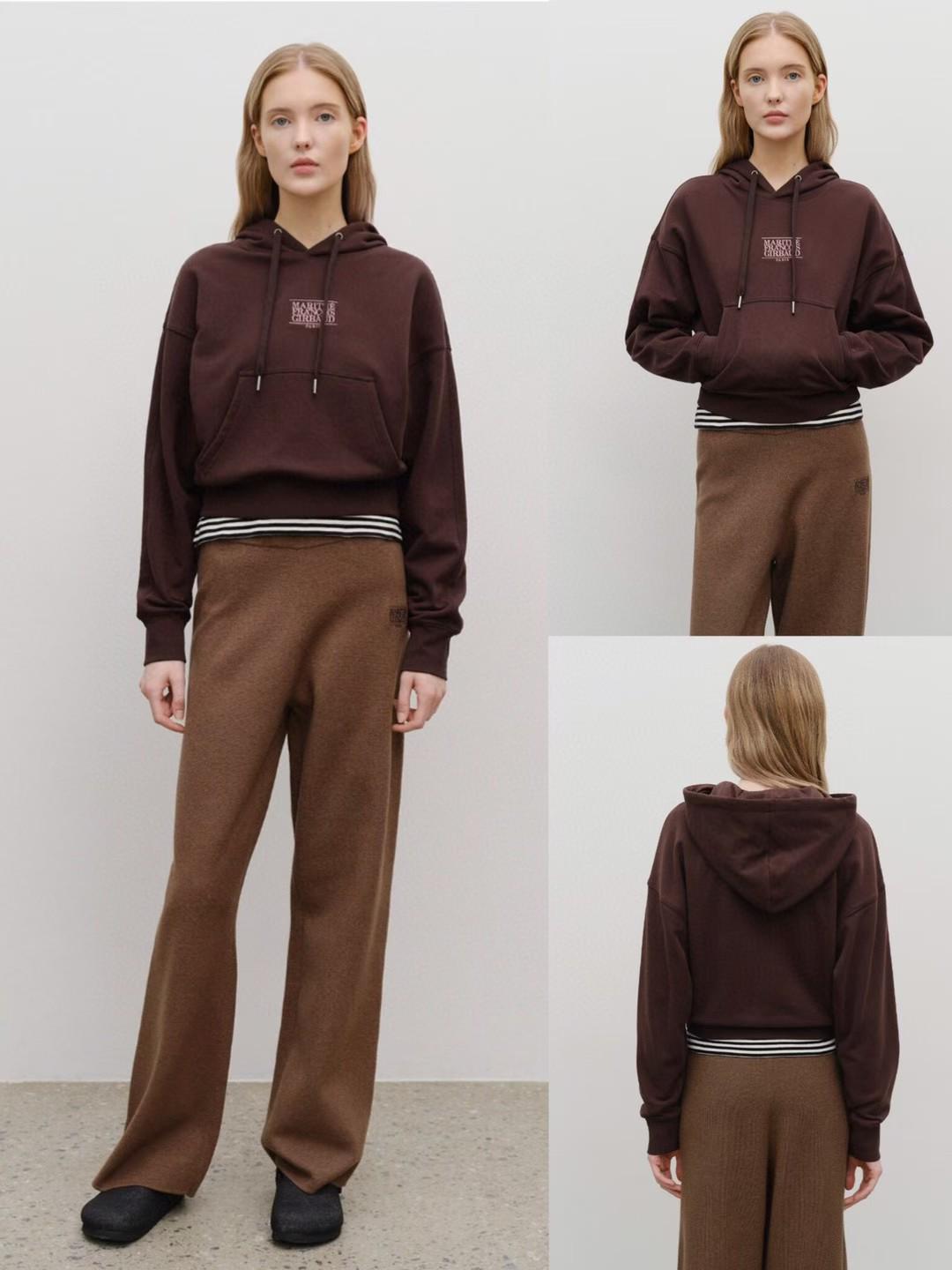 30/10/2025截🌸MARITHE FRANCOIS GIRBAUD 韓國專門店/免稅店 2025年秋冬 最新款衛衣外套系列 折扣優惠‼️W CLASSIC LOGO HOODIE‼️新款靚靚女裝衛衣‼️ | 預訂約3-4星期