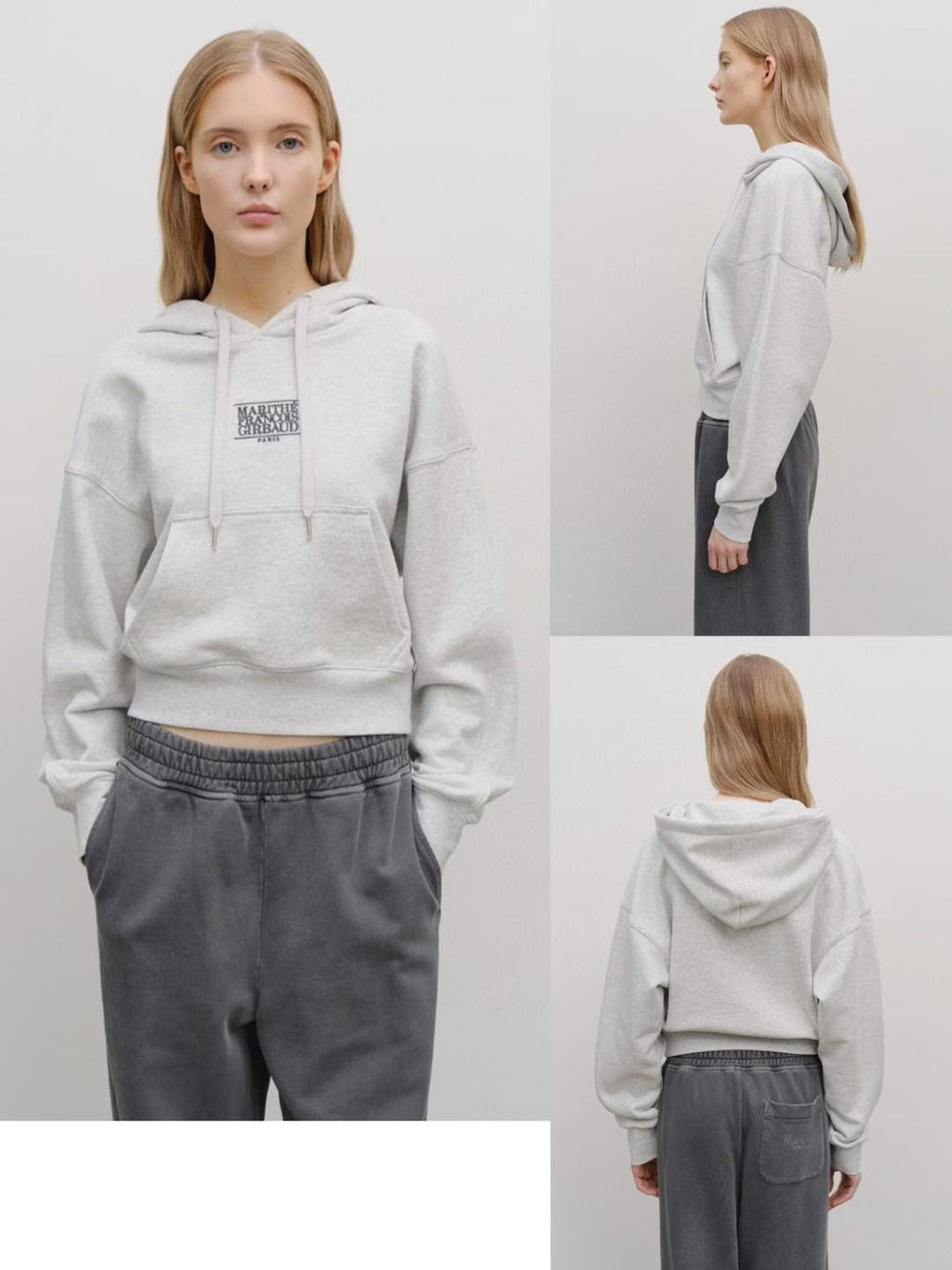 30/10/2025截🌸MARITHE FRANCOIS GIRBAUD 韓國專門店/免稅店 2025年秋冬 最新款衛衣外套系列 折扣優惠‼️W CLASSIC LOGO HOODIE‼️新款靚靚女裝衛衣‼️ | 預訂約3-4星期