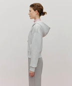 售完即止🌸🇰🇷Marithe W LACE APPLIQUE CROP HOODIE ZIPUP | 預訂約3-4星期