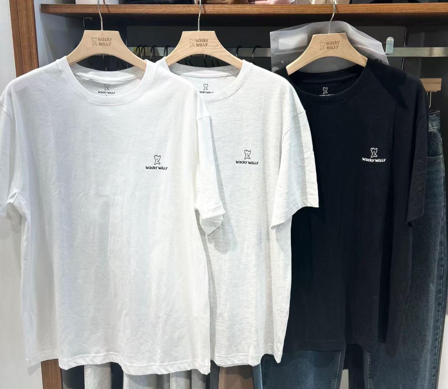 售完即止🌸🇰🇷WackyWilly T-Shirt Set男女同款 | 預訂約3-4星期