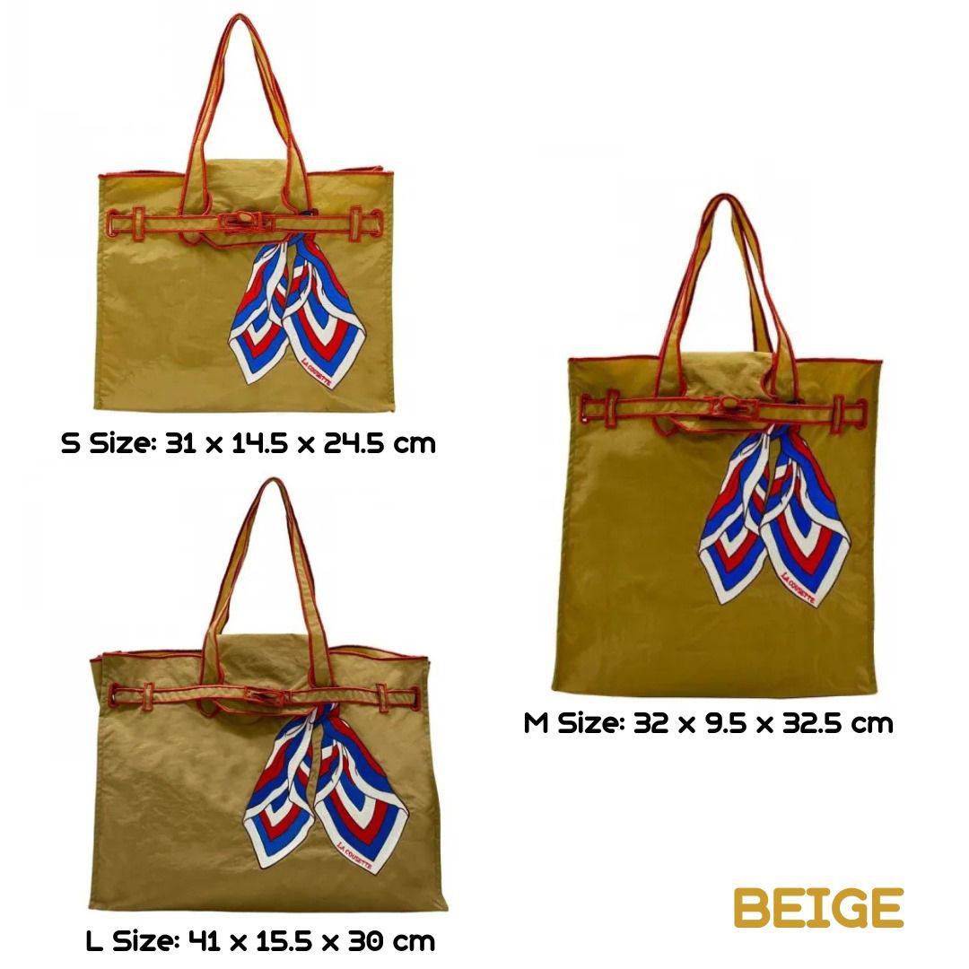 少量現貨 售完即止🌸香港獨家💥💥La Cousette SCARF /New Classical Eco Bag | 落單後約3-5個工作天寄出