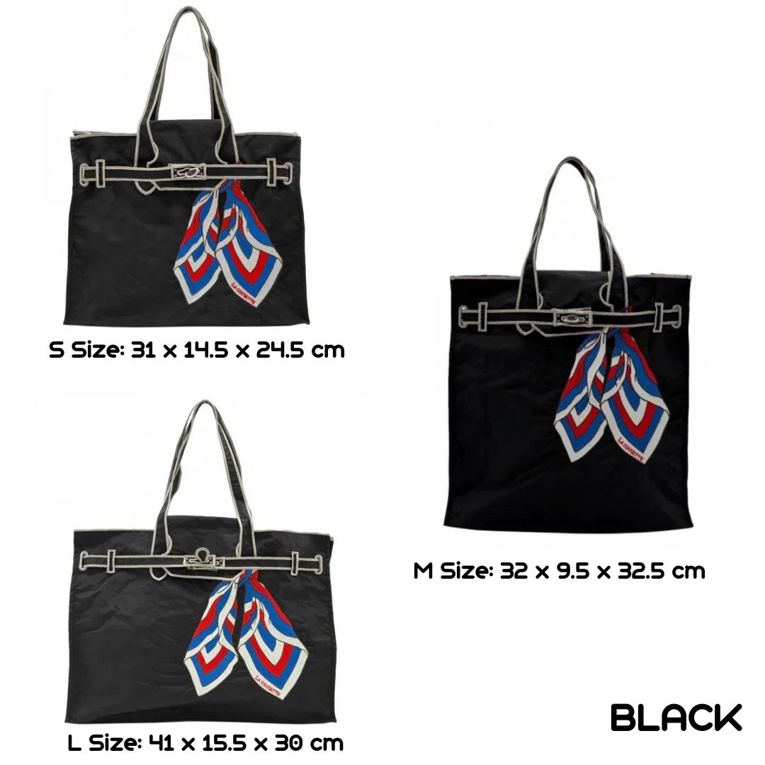 少量現貨 售完即止🌸香港獨家💥💥La Cousette SCARF /New Classical Eco Bag | 落單後約3-5個工作天寄出