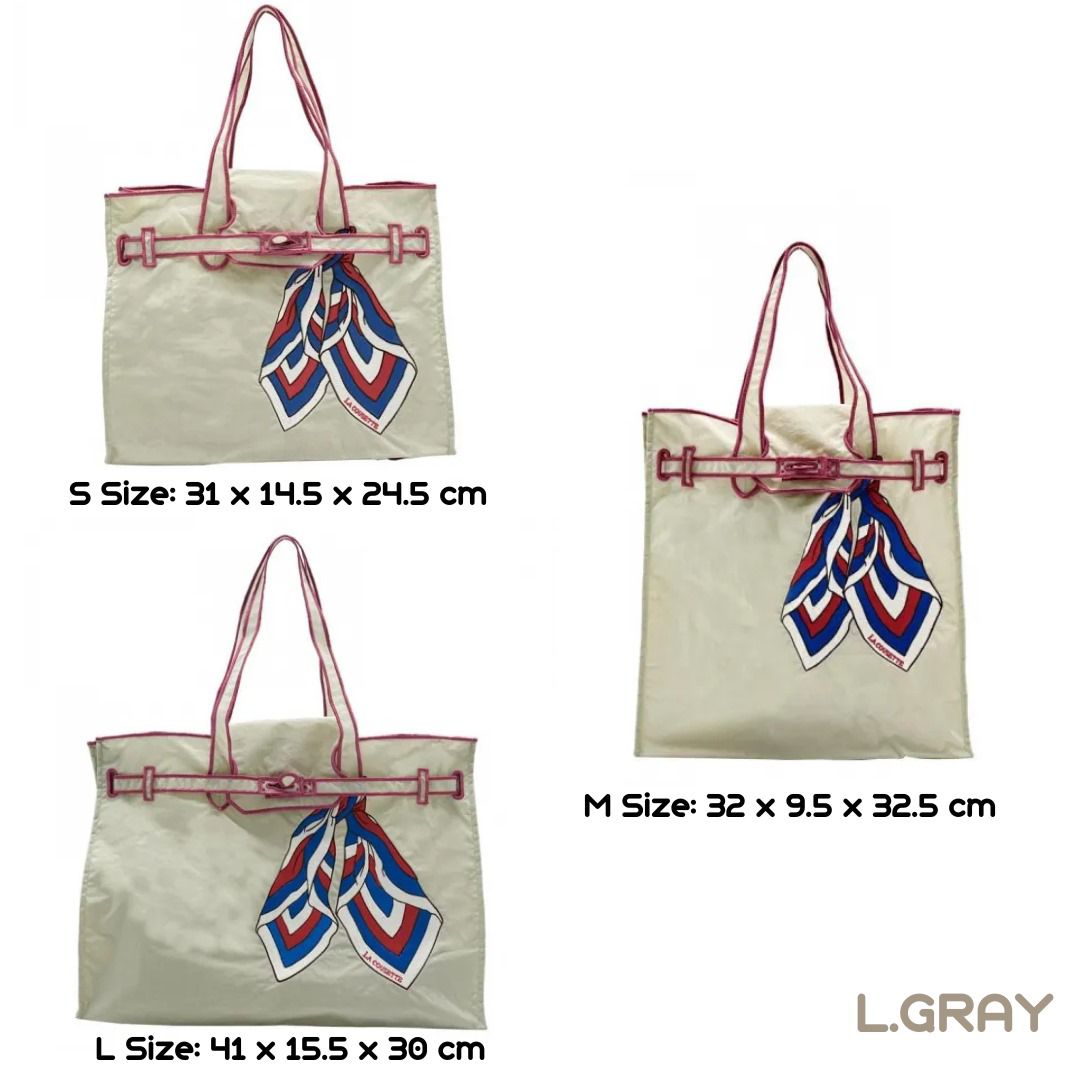 少量現貨 售完即止🌸香港獨家💥💥La Cousette SCARF /New Classical Eco Bag | 落單後約3-5個工作天寄出