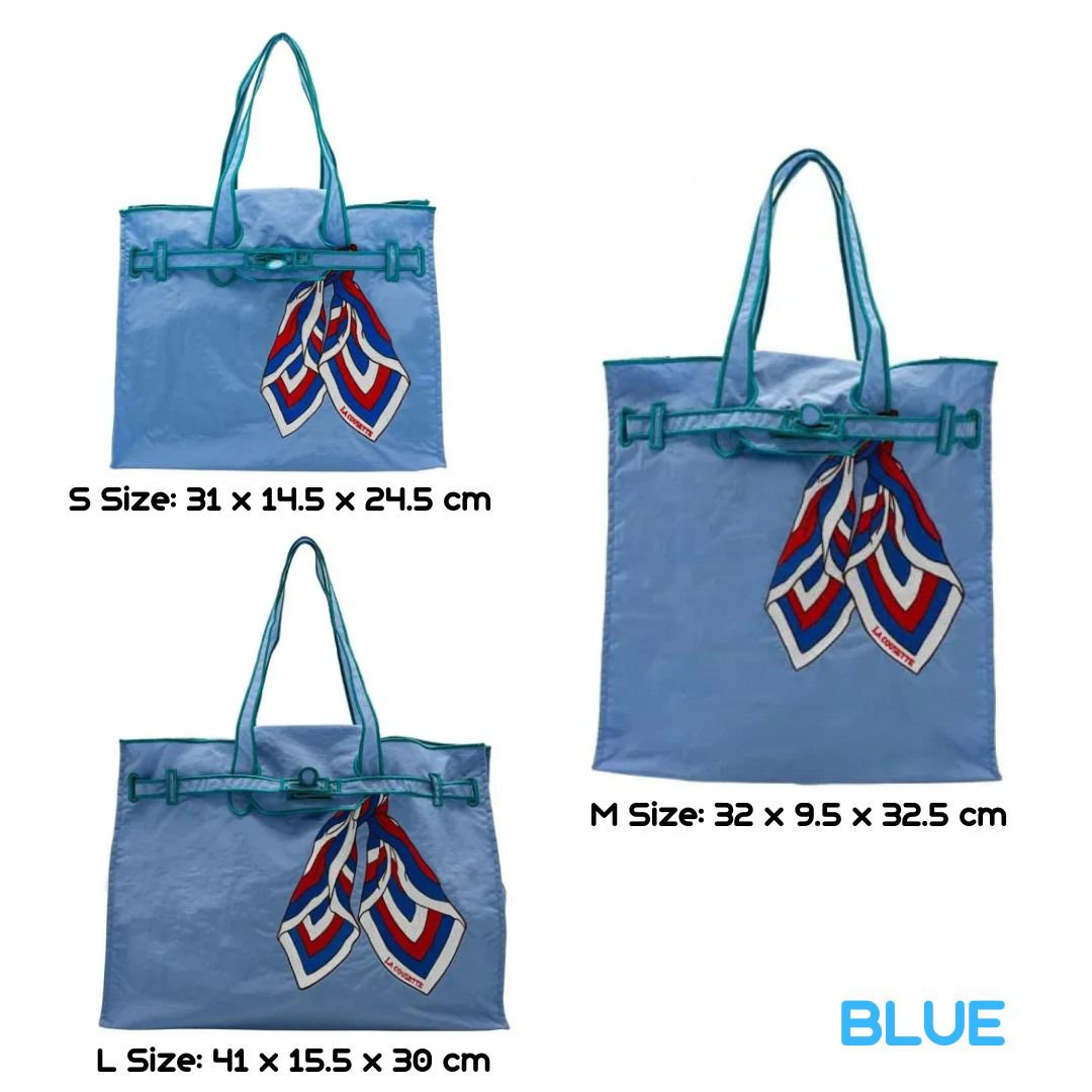 少量現貨 售完即止🌸香港獨家💥💥La Cousette SCARF /New Classical Eco Bag | 落單後約3-5個工作天寄出