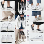 25/10/2025截🌸10月限時特價👟韓國東大門自家品牌MOLY SNEAKERS👟韓國🇰🇷牛皮+羊皮高跟輕便韓國鞋 | 預訂約3-4星期(自行備註尺寸)