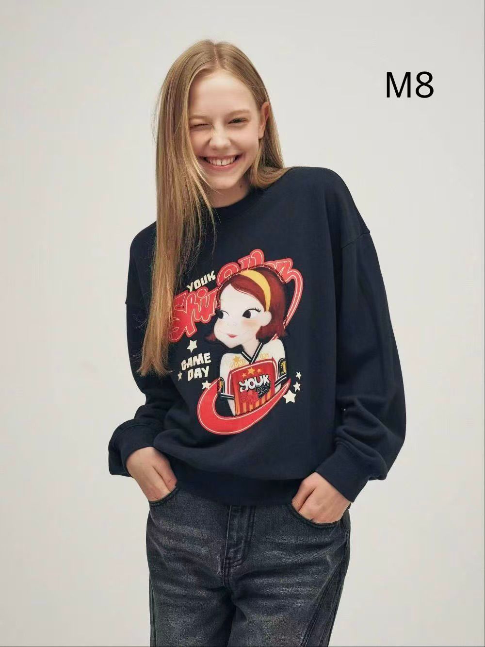 30/10截🌸‼️數量有限‼️售完即止‼️YOUKSHIMWON 陸心媛專門店/免稅店‼️YOUKSHIMWON 陸心媛10月半價款又嚟啦‼️ 最抵買系列🈹💕2025年最新款長袖衛衣💕M1-M14，M30-M32 | 預訂約3-4星期