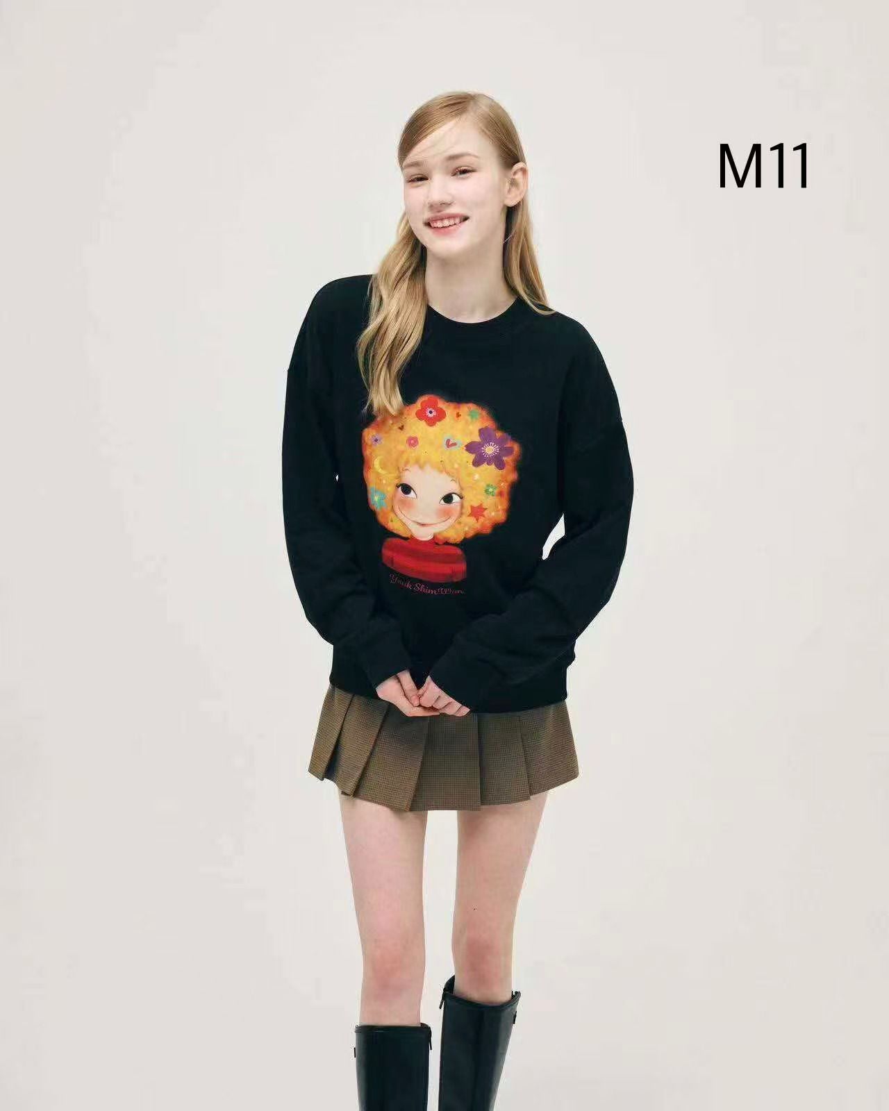 30/10截🌸‼️數量有限‼️售完即止‼️YOUKSHIMWON 陸心媛專門店/免稅店‼️YOUKSHIMWON 陸心媛10月半價款又嚟啦‼️ 最抵買系列🈹💕2025年最新款長袖衛衣💕M1-M14，M30-M32 | 預訂約3-4星期