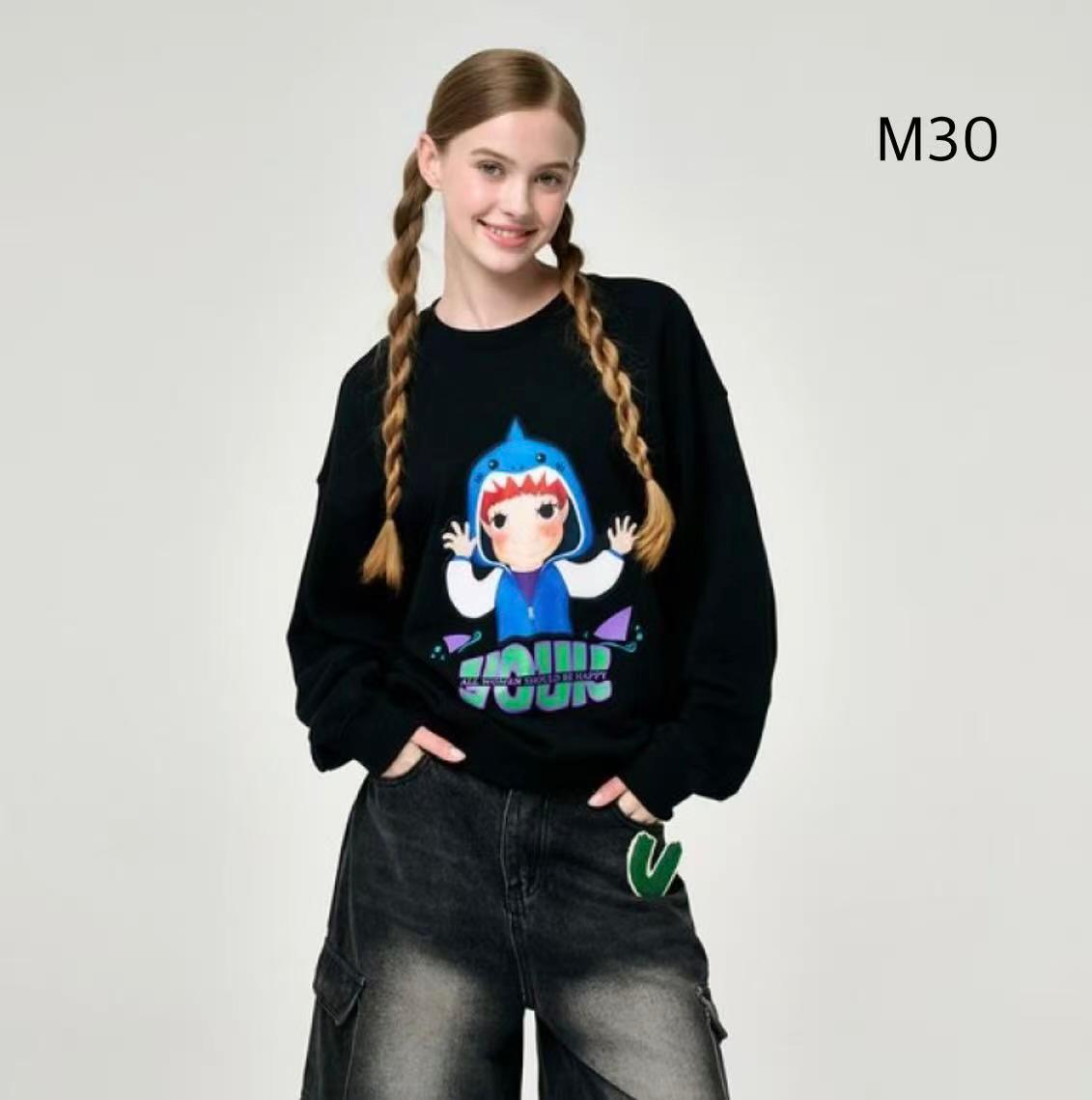 30/10截🌸‼️數量有限‼️售完即止‼️YOUKSHIMWON 陸心媛專門店/免稅店‼️YOUKSHIMWON 陸心媛10月半價款又嚟啦‼️ 最抵買系列🈹💕2025年最新款長袖衛衣💕M1-M14，M30-M32 | 預訂約3-4星期